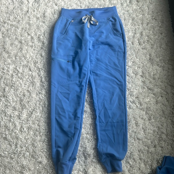 Figs Blue XXS jogger pants - Picture 1 of 4
